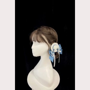 Blueberry Rabbit Lolita Hair Clip by Alice Girl (AGL67F)